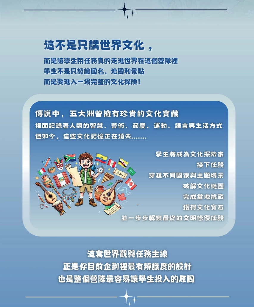 完整的文化探險