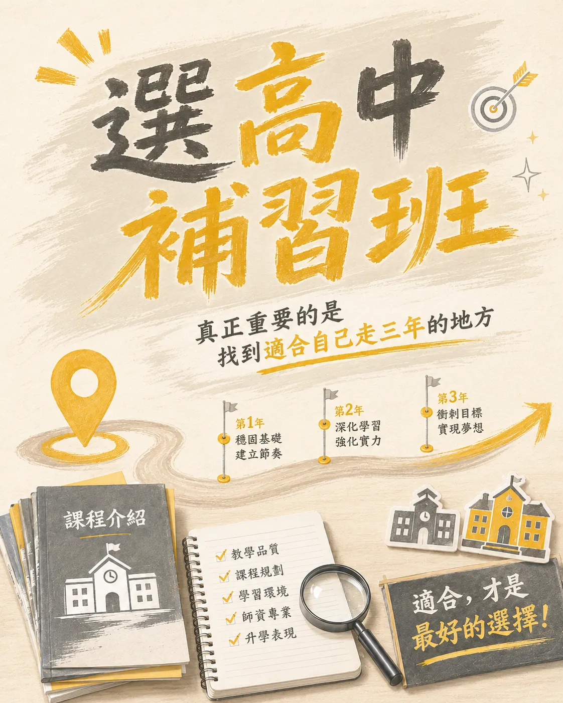 選高中補習班的方法 選高中補習班的方法